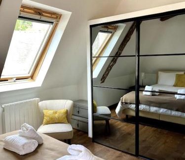 Pont-Aven Apartment | Loft à Pont-Aven, Vue panoramique sur l'Aven