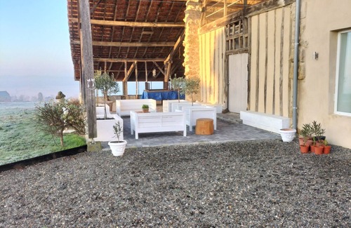 Saint-Justin Other | Loft 4 p, Marciac exceptional view of the Pyrenees, swimming pool, no pets