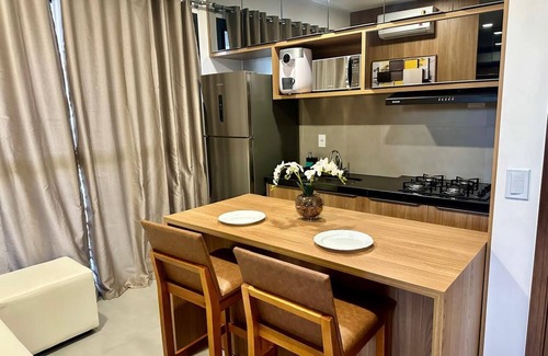 Saraiva Apartment | Loft 506, 200 meters from Uberlândia Center Shopping