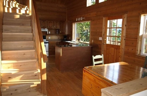 Fauquier Cabin | Loft Cabin on 100acr Property on Arrow Lake Beach and Privacy
