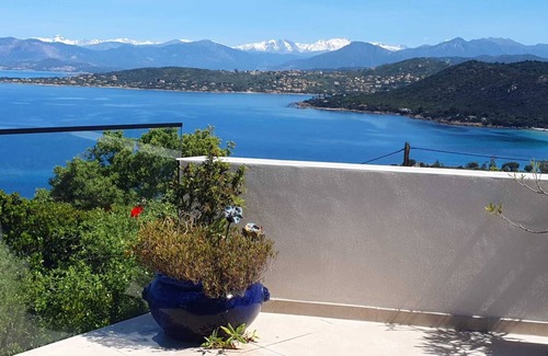 Verghia Apartment | Loft de Standing vue Mer,au-dessus de la Plage D'argent en Corse du Sud, Verghia