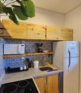 Alto Paraiso de Goias Apartment | Loft Santorini no centro com Café da manhã