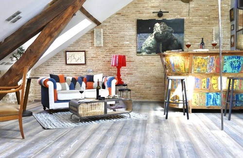 Sarlat-la-Caneda Apartment | Loft Stella Matutina -2p - ascenseur - climatisation