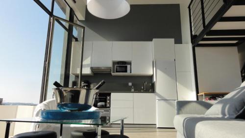 Fer a Cheval Apartment | Loft vue fleuve Garonne parking gratuit