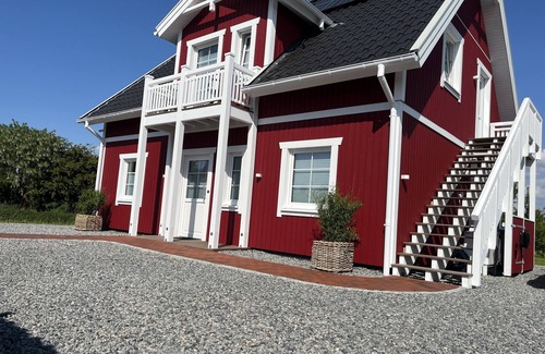 Hollern-Twielenfleth House | Loft with river view (vessel & dike)