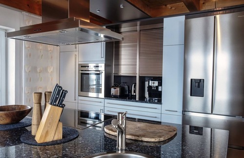 Rettenberg Apartment | Loft with panoramic mountain views