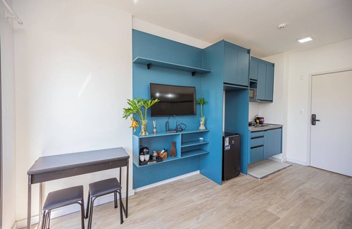 Belenzinho Apartment | Loft with smart lock and balcony in Bresser