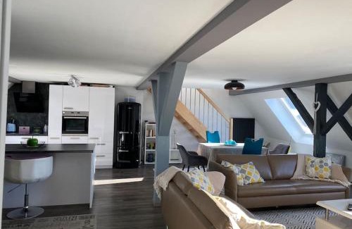 Gemarkung Tieringen Apartment | Loft Wohnung mit toller Aussicht