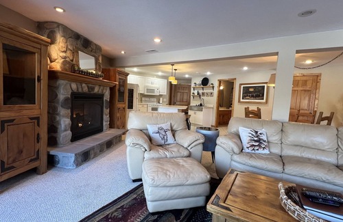 St. Joseph Apartment | LOG BEAR DEN near SJU, CSB & Wobegon Trail. Relaxing. Romantic. Refined. Rustic.