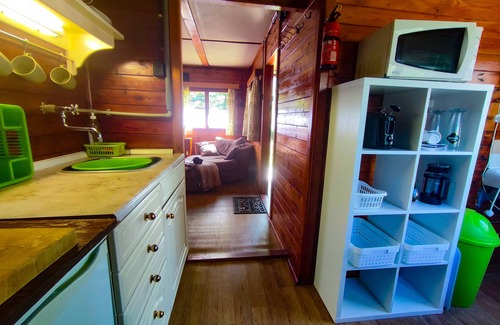 Zeliv Cabin | Log Cabin 1, Sleeps 2+1, Great Views, Pet Friendly, Lake, Forest View, Dbl Bed