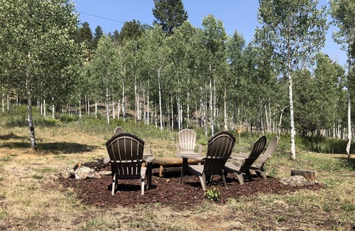 Ponderosa Pines Cabin | Log Cabin Back to Rio Grande National Forest - Fishing, Hiking, Skiing