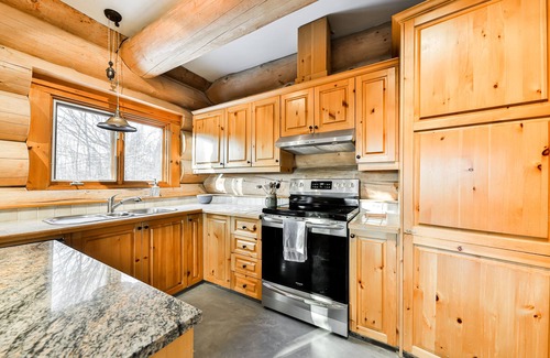 Lac-Superieur Cottage | Log House - Sauna - View on Mont-Tremblant