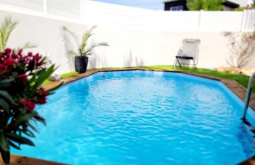 Juvignac Apartment | Logement indépendant "Les Coquelicots", terrasse proche des plages et Montpellier