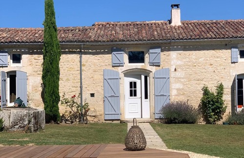 Virollet Villa | Longère Charentaise restored with private heated swimming pool - Classified 5 *-