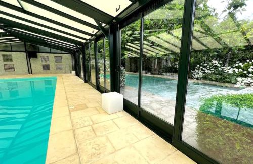 Saint-Pierre-des-Ifs House | Longère normande, piscine privée chauffée et parc