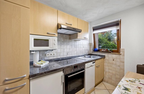 Tonbach Apartment | Look forward to a relaxing vacation close to nature in this cozy vacation apartment.