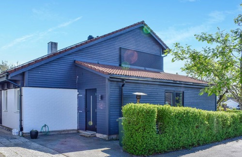 Hollviken House | Look forward to a relaxing vacation in this vacation home not far from the sea.