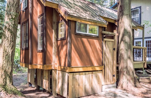 Point Roberts Cottage | Look out on a 250 acre park