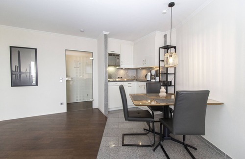 Duhnen Apartment | Lord Nelson App.604-40m² vacation apartment in Döse, close to the beach, swimming pool and sauna
