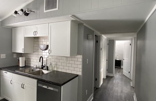 West Ishpeming House | Lots of parking. There is now Snowmobile trail access from rental