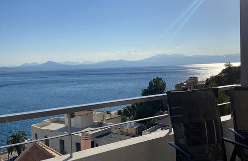 Loutraki Condo | Loutraki Gem minutes from thermal baths and beach