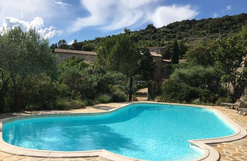 Saint-Sauveur-de-Cruzieres Apartment | Lovely stone cottages with large pool near the Gorges De L’Ardeche.
