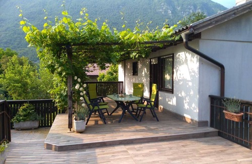 Kobarid House | Lovely 2-bedroom house with big trace&views on mountain Krn in charming Kobarid