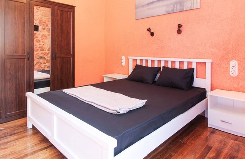 Agios Panteleimonas Apartment | Lovely 2-bedroom Rustic Rental in Athens 6 PAX