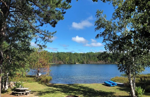 Eckerman Cabin | Lovely 3 bedroom cabin on High banks Lake in Eckerman Mi