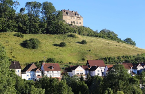 Schieder-Schwalenberg Apartment | Lovely apartment for 4 guests with WIFI, TV, terrace and pets allowed