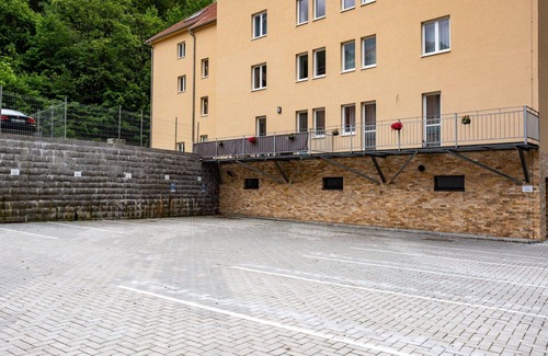 Jachymov Apartment | Lovely apartment for 4 guests with WIFI, TV, balcony and pets allowed