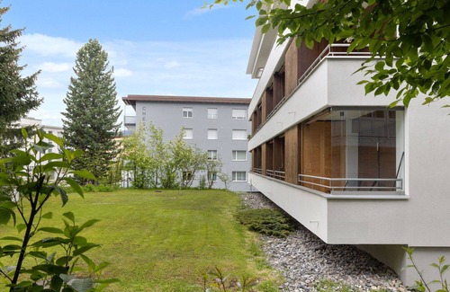 Davos-Dorf Apartment | Lovely apartment for 4 guests with WIFI, TV, balcony and pets allowed