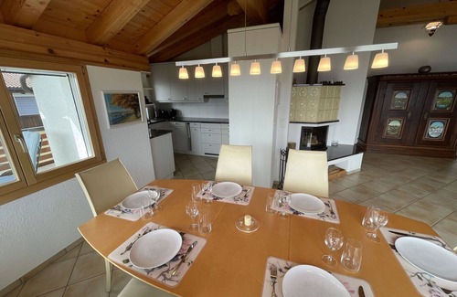 Amden Apartment | Lovely apartment for 5 guests with WIFI, TV, terrace, pets allowed and panoramic view