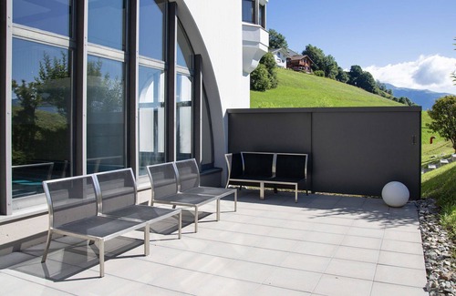 Falera Apartment | Lovely apartment for 6 guests with pool, WIFI, TV, balcony, panoramic view and parking