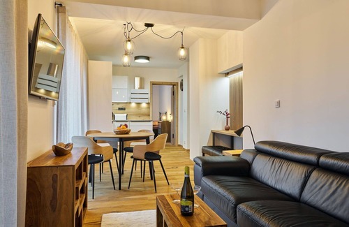 Pec pod Snezkou Apartment | Lovely apartment for 4 people with WIFI, TV, terrace, panoramic view and parking