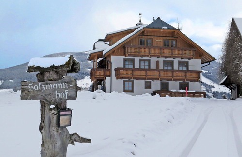 Ramsau am Dachstein Villa | Lovely apartment in villa for 2 guests with WIFI, TV, balcony, pets allowed and parking