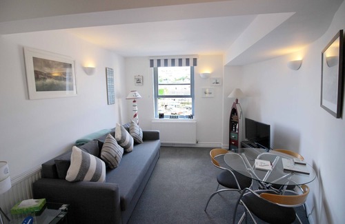 Brixham Apartment | Lovely apartment located directly on the Quay overlooking Brixham Harbour