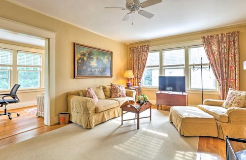 Danville Apartment | Lovely Apt, 1 Block to Downtown Danville