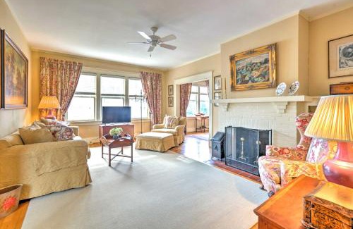 Danville Apartment | Lovely Apt, 1 Block to Downtown Danville