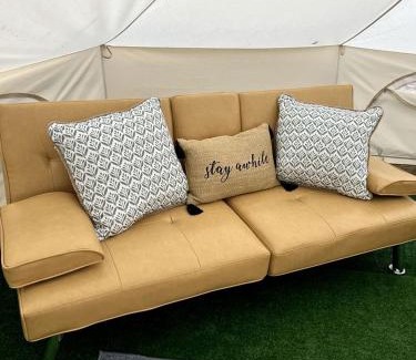 Smithfield Other | Lovely Bell Tent with Spacious Interior Great for Small Groups in Pennsylvania
