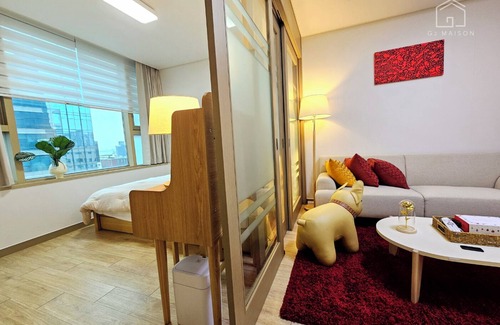 Samseong-dong Apartment | lovely cozy apartment&extraordinary space of Seoul Gangnam [min 28day stay only]