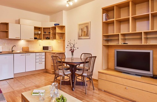 Janske Lazne Apartment | Lovely apartment for 4 guests with WIFI, TV and balcony
