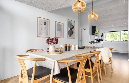 Fjellerup Strand House | Lovely home in Glesborg with kitchen