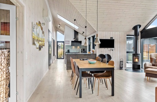 Idestrup House | Lovely home in Idestrup with sauna