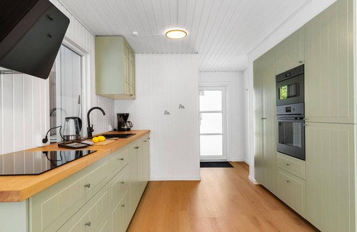 Houstrup House | Lovely home in Nørre Nebel with sauna