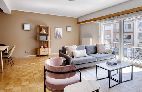 Hollerich Apartment | Lovely Merl 2BR w/ Balconies & Elevator, nr Bus Station, by Blueground