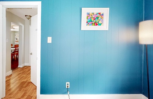 Canton House | Lovely modern home with private yard, swimming pool, firepit, & mtn views