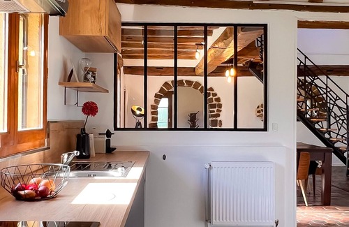 Roman House | Lovely Normandy House with covered & heated swimming pool near Verneuil sur Avre