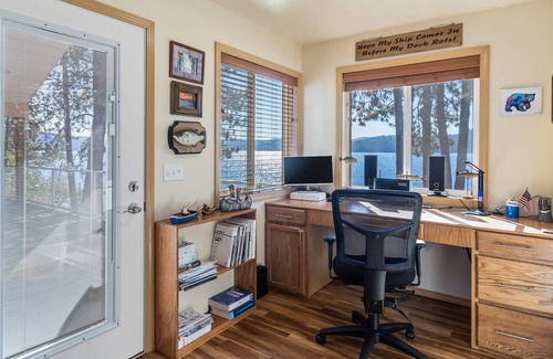 Worley House | Lovely Oasis in the Trees w/Wraparound Deck, Lake View, Pool Table, & Game Room