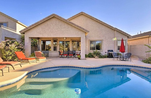 Legacy House | Lovely Retreat w/ Pool on Legacy Golf Course!